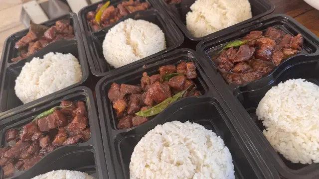 Adobo-Baon Meal